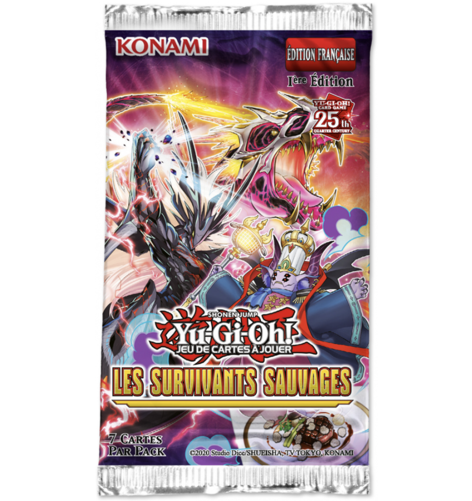Booster Yu-Gi-Oh Les Survivants Sauvages fr