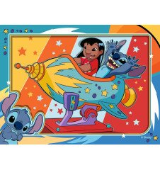 Puzzle Disney Stitch 4 Puzzle 12/16/20/24P