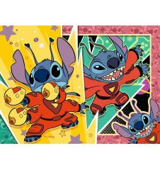 Puzzle Disney Stitch 4 Puzzle 12/16/20/24P