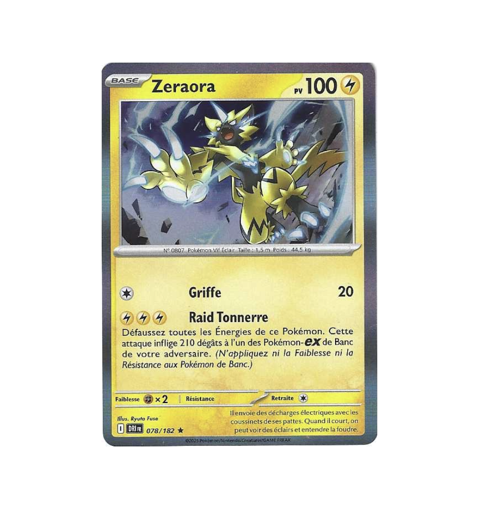 Zeraora 078/182 Holo
