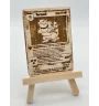 Gravure sur bois : Pokemon Tortank