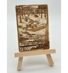Gravure sur bois : Pokemon Givrali V