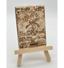 Gravure sur bois : Pokemon Givrali ex