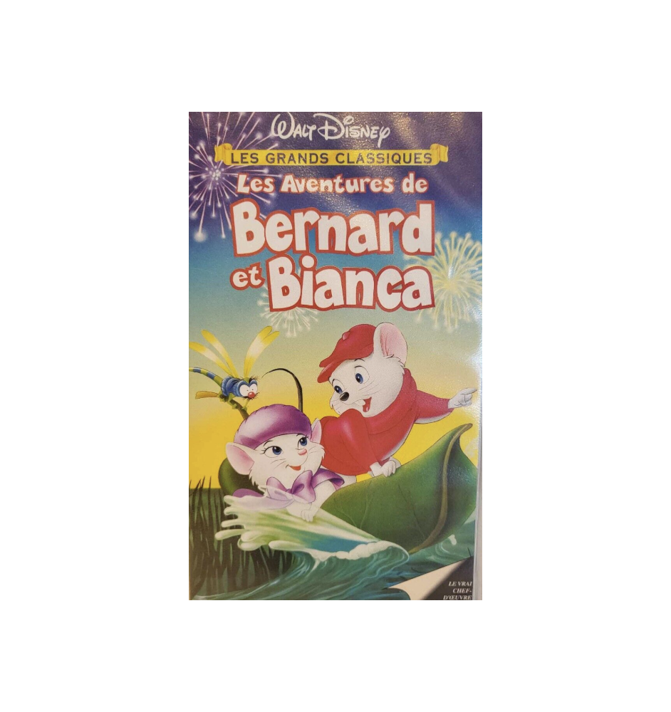 VHS Les aventures de Bernard et Bianca "les grands classiques"