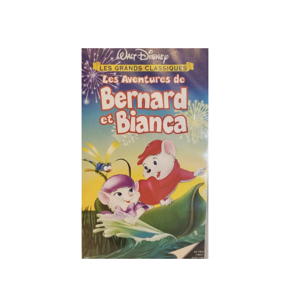 VHS Les aventures de Bernard et Bianca "les grands classiques"