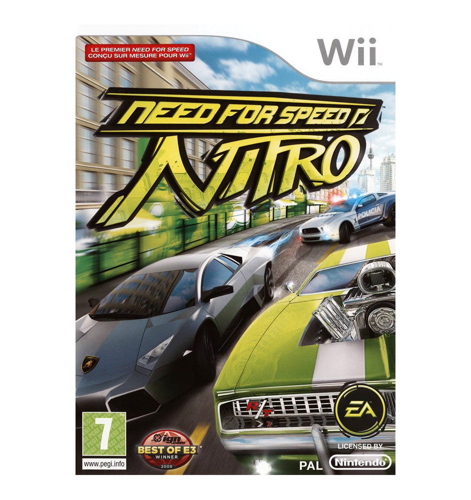 WII Need for speed nitro cib