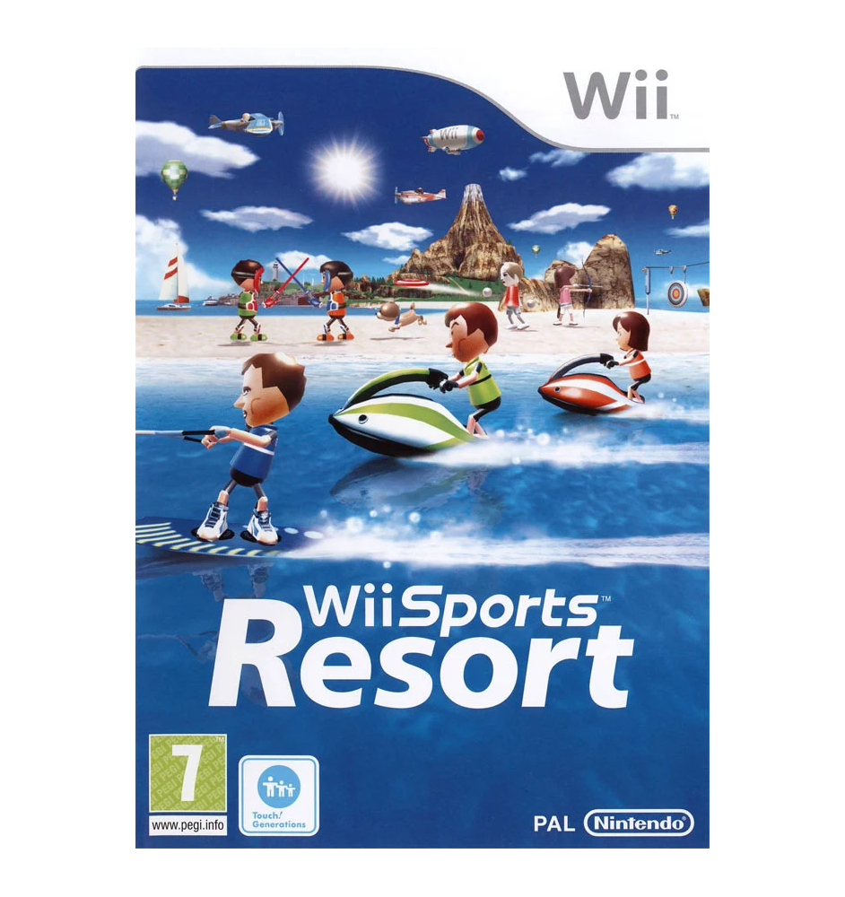 WII wii sports resort cib