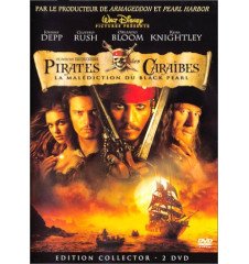DVD Pirates des caraibes la malediction du Black pearl