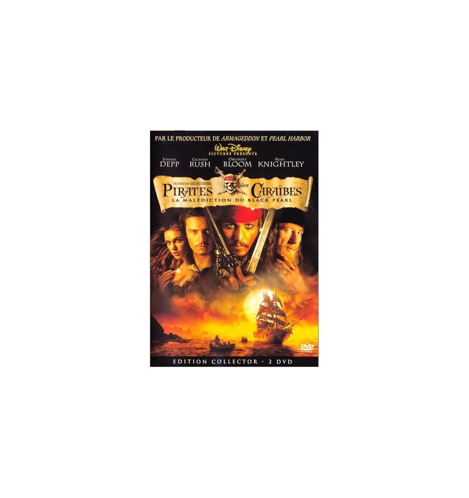 DVD Pirates des caraibes la malediction du Black pearl