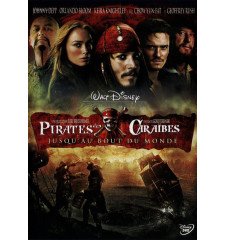 DVD Pirates des caraïbes 3 jusqu'au bout du monde
