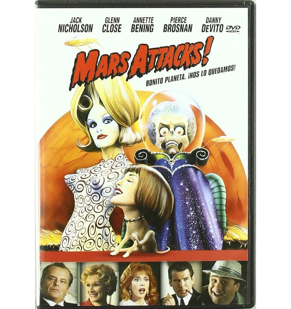 DVD Mars attacks!