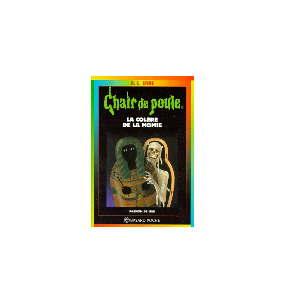 Chair de Poule tome 22 la colere de la momie