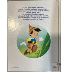 Livre Pinocchio Walt Disney 1988