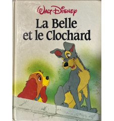 Livre La belle et le clochard Walt Disney 1984