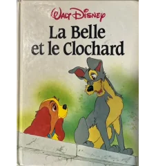 Livre La belle et le clochard Walt Disney 1984