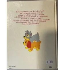 Livre La belle et le clochard Walt Disney 1984