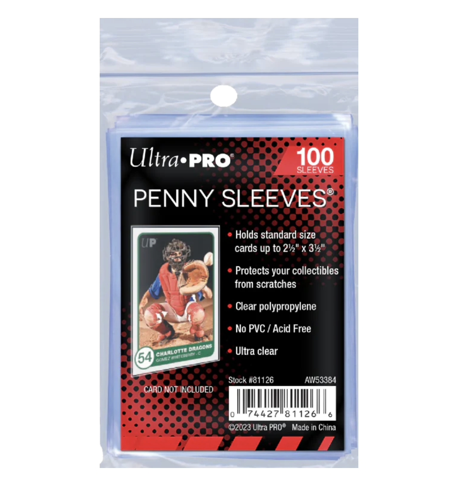 Sleeves Protection penny 100pcs Transparentes