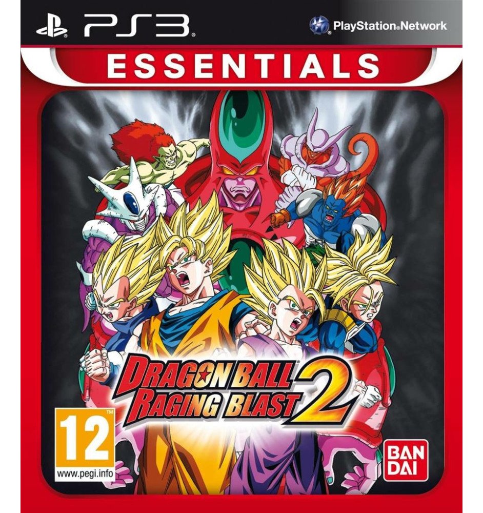 PS3 Dragon ball Raging Blast 2 ess sn