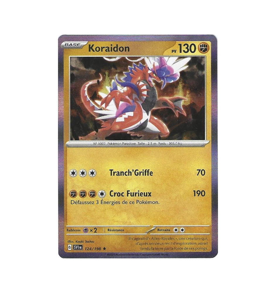 Koraidon 124/198 Holo
