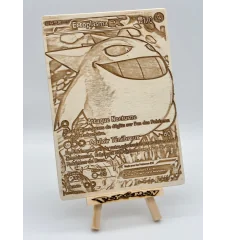Gravure sur bois : Pokemon Ectoplasma EX 114/119