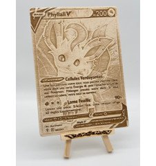 Gravure sur bois : Pokemon Phyllali V 166/203