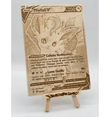 Gravure sur bois : Pokemon Phyllali V 166/203
