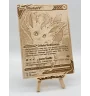 Gravure sur bois : Pokemon Phyllali V 166/203