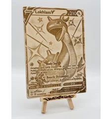 Gravure sur bois : Pokemon Lokhlass V SV110/SV122