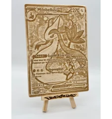 Gravure sur bois : Pokemon Milobellus Ex 217/191