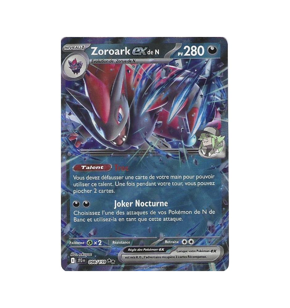 Zoroark Ex De N 098/159