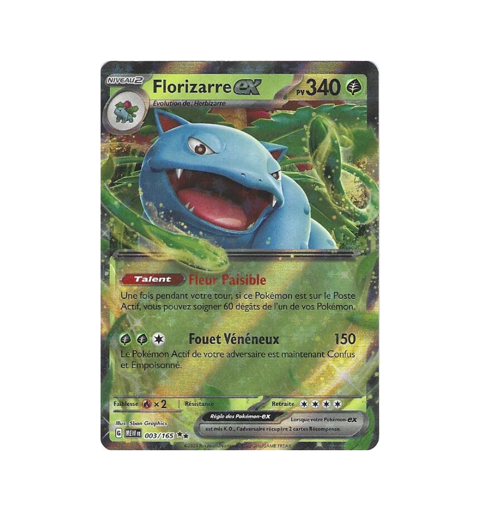 Florizarre Ex 003/165