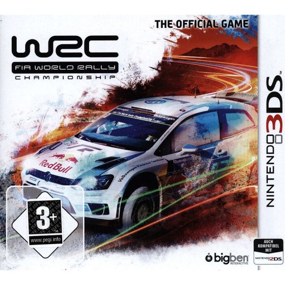 3DS WRC FIA WORLD RALLY LOOSE