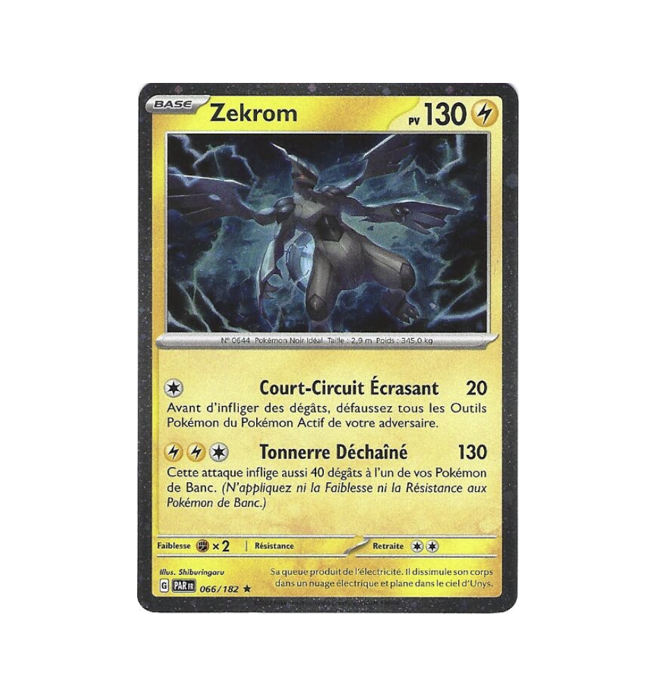 Zekrom 066/182 Cosmo Holo