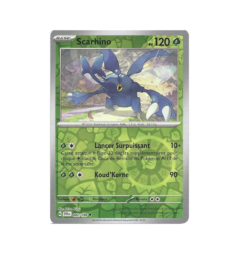 Scarhino 002/198 Reverse