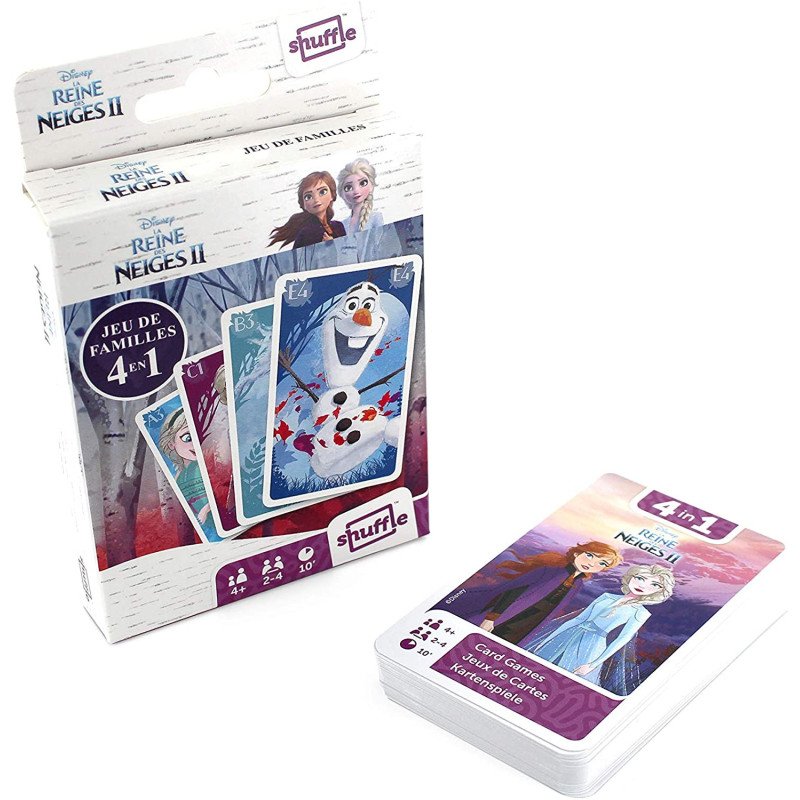 Jeu De Cartes Disney La reine des neiges "Frozen"