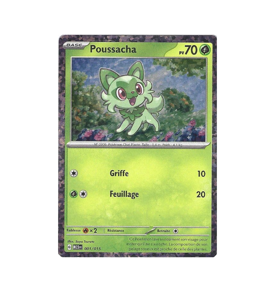Poussacha 001/015 Holo