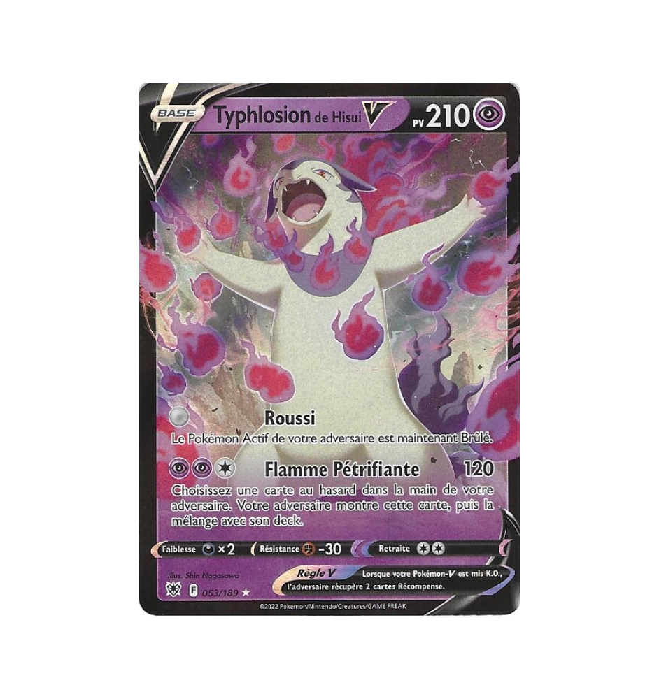 Typhlosion de Hisui V 053/189