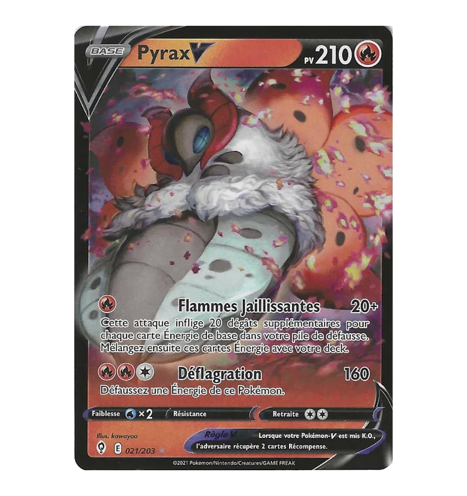 Pyrax V 021/203 EB07 Evolution Céleste