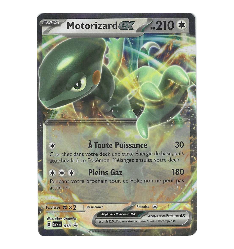 Motorizard ex 018 promo