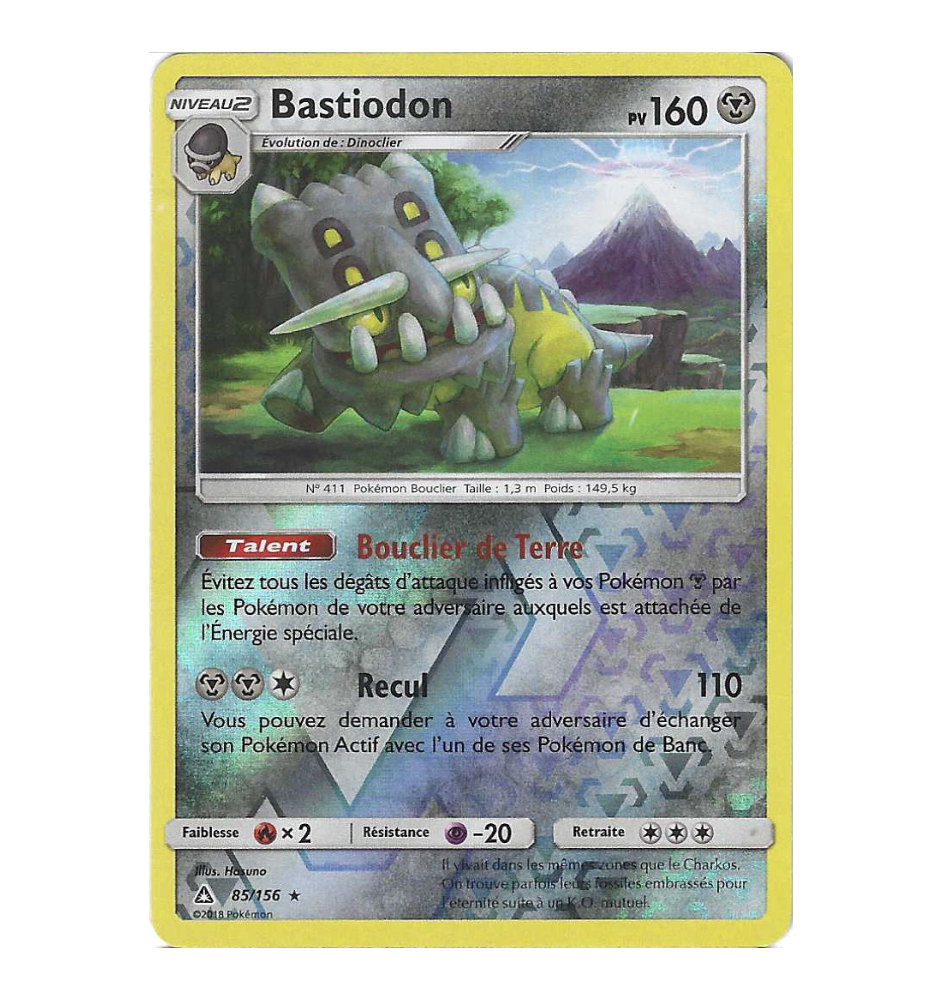 Bastiodon 85/156 reverse