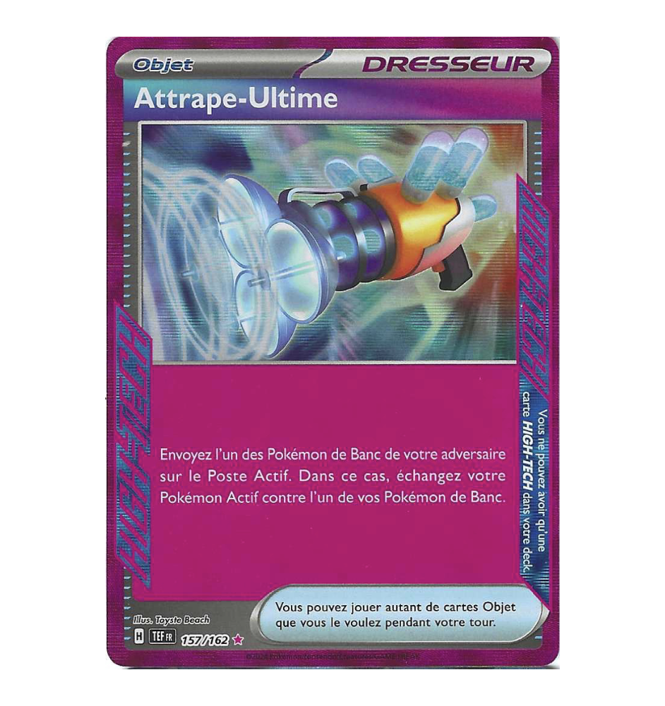 Dresseur Attrape-Ultime 157/162