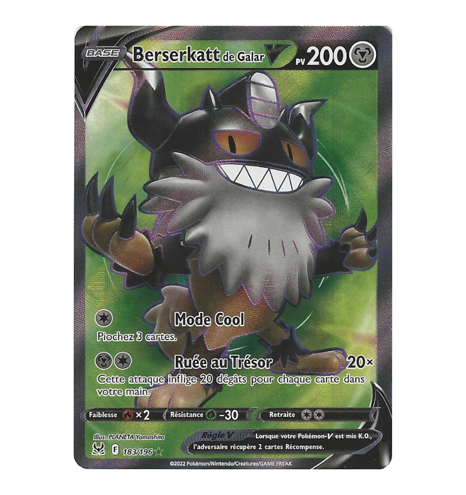 Berserkatt de Galar V 183/196