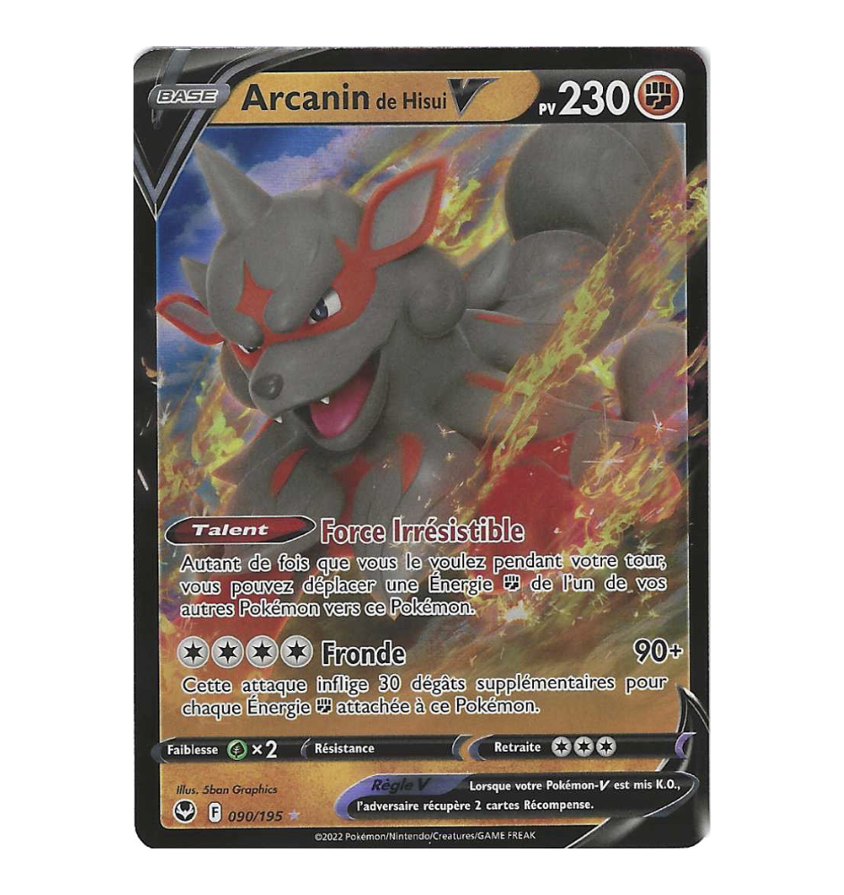 Arcanin de Hisui V 090/195