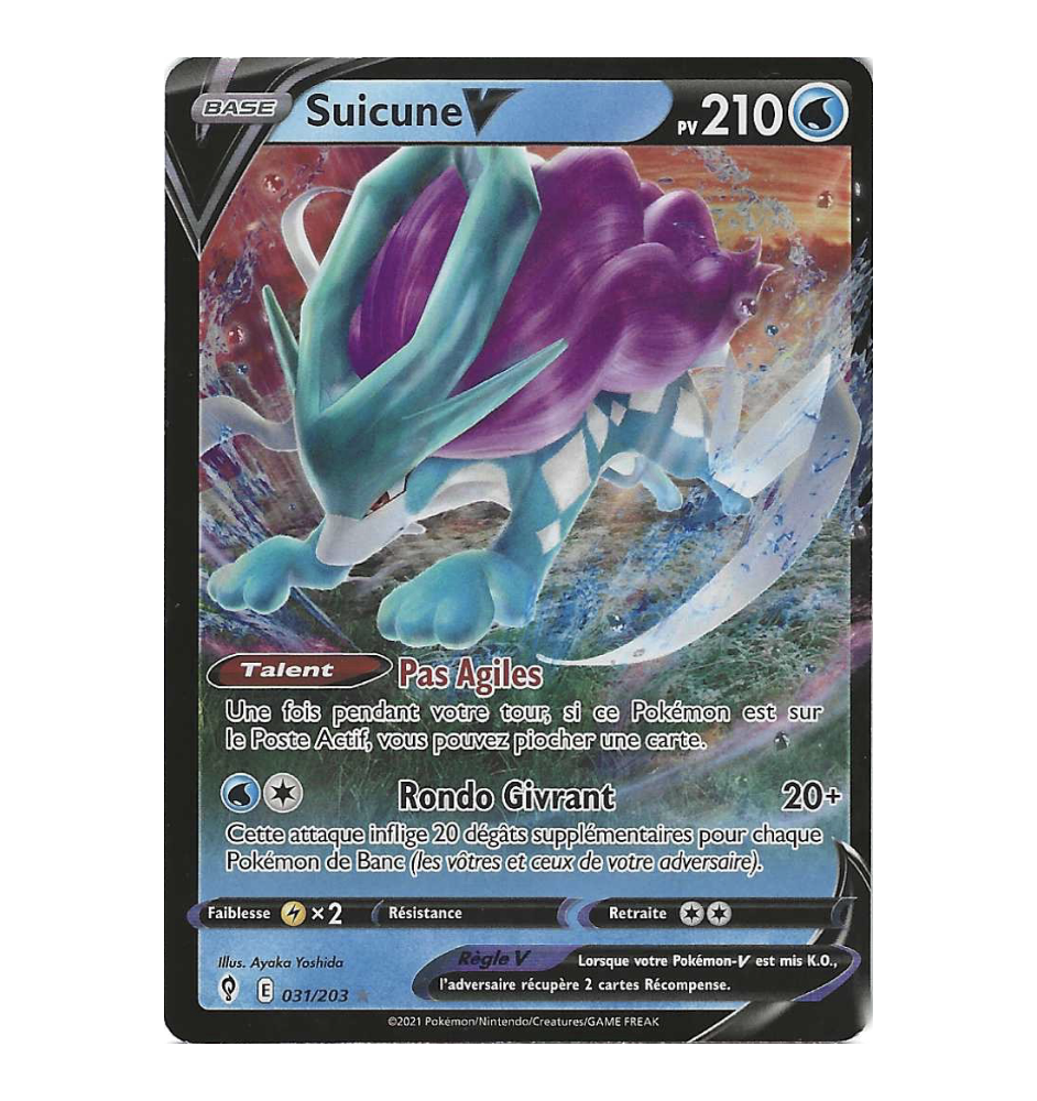 Suicune V 031/203