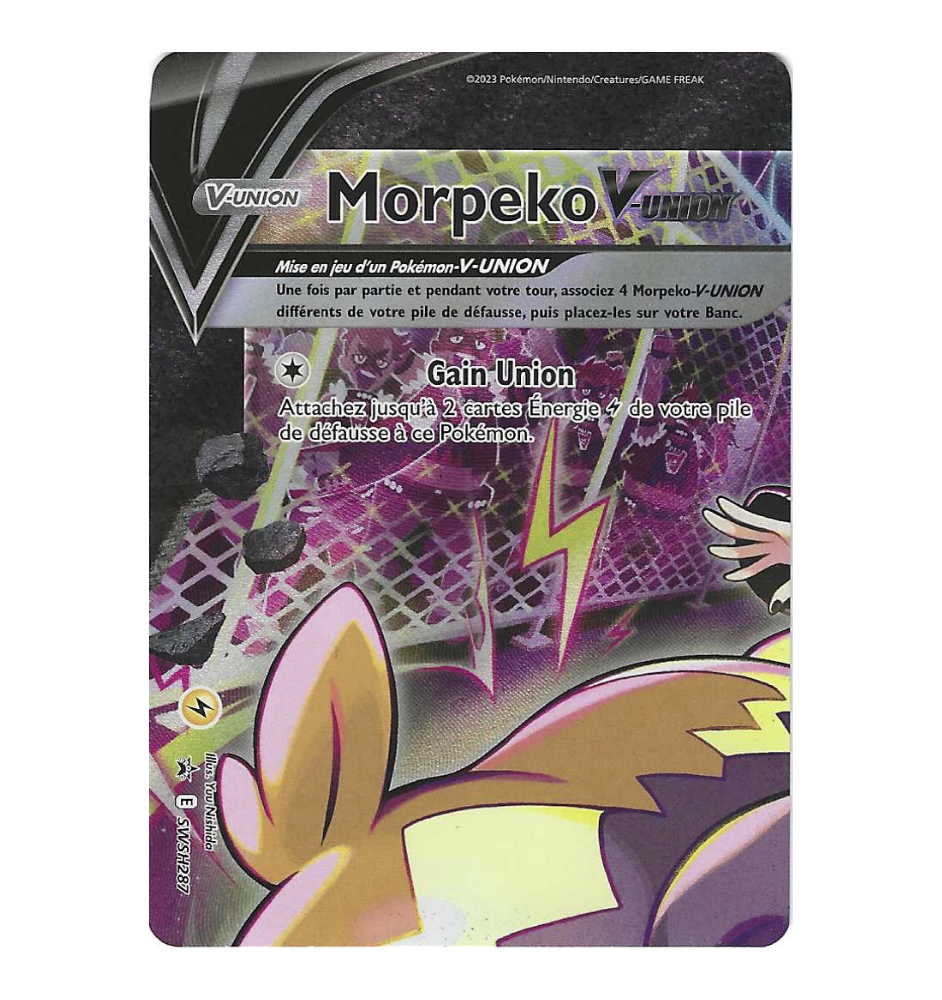 Morpeko V-Union SWSH287 Promo