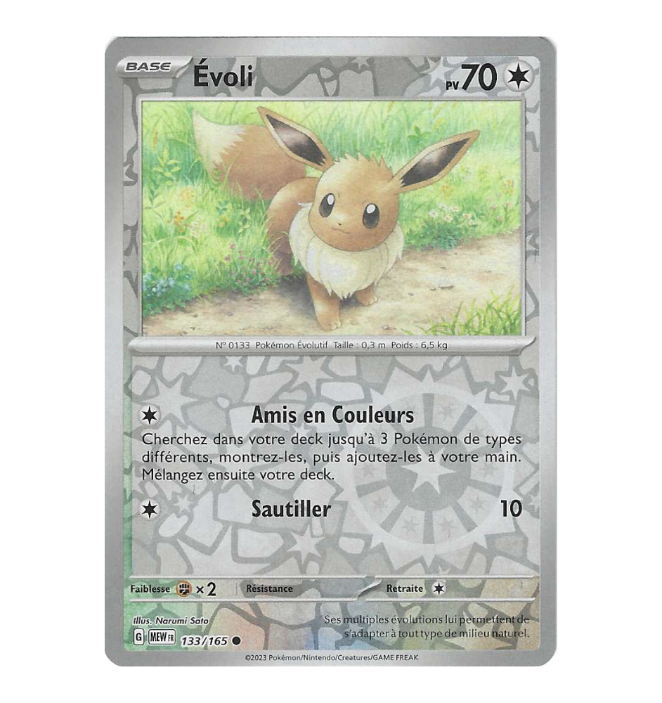 Evoli 133/165 Reverse