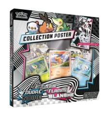 Coffret Collection Poster Pokemon Foudre Noire et Flamme Blanche EV10.5 FR