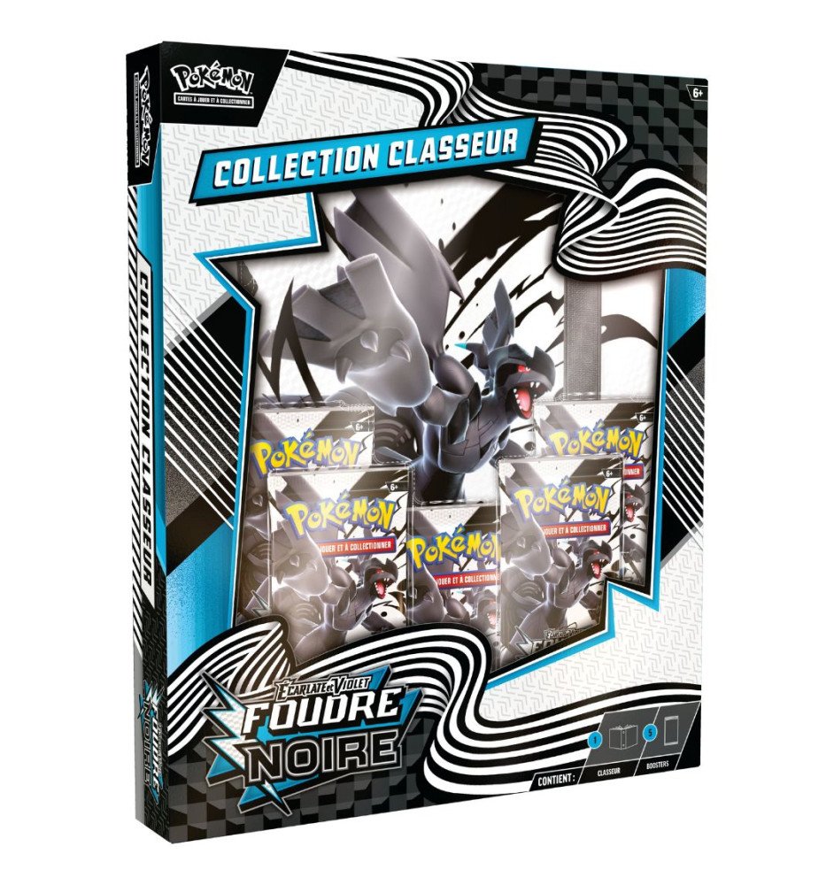 Coffret Collection Classeur Pokemon Foudre Noire EV10.5 FR
