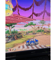 Sega Saturn Street Racer pal cib