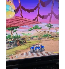 Sega Saturn Street Racer pal cib